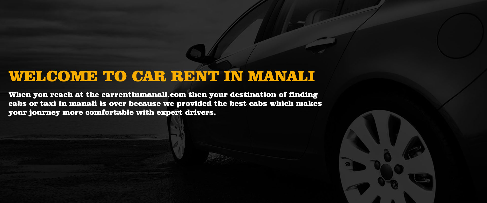Car Rent in Manali